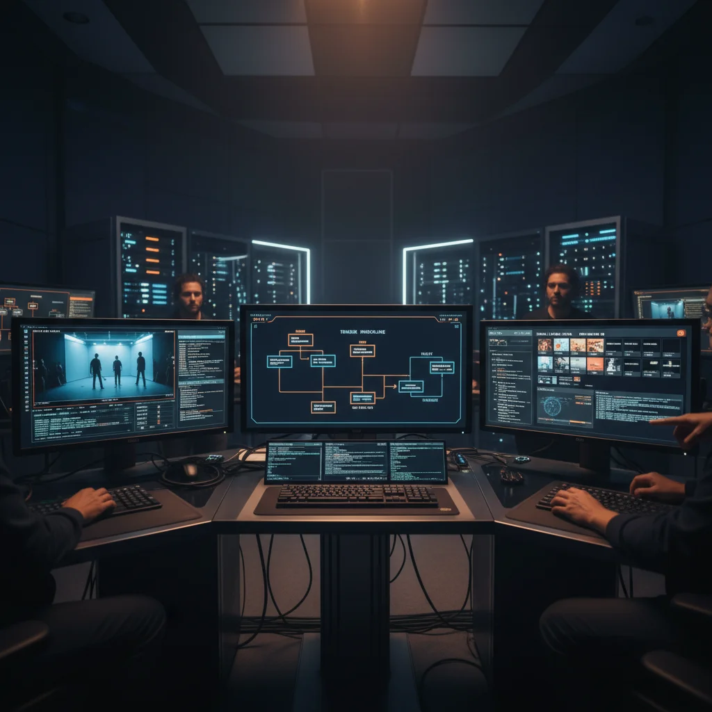 Film studio production technology center